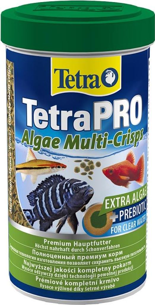 Tetra PRO Algen Multi-Crisps 500ml - Futter zur Unterstützung der Immunität von Fischen Tetra