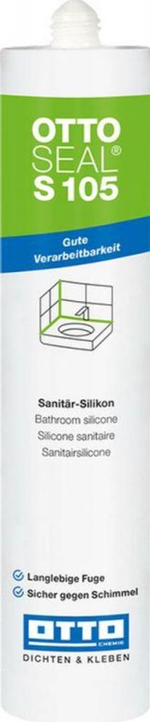 OTTOSEAL S 105 Das Sanitär-Silikon S 105 310ML C84 PERGAMON