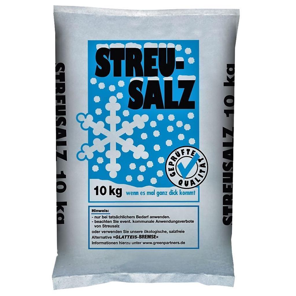 Streusalz / Auftausalz 10kg Beutel Streusalz / Auftausalz 10kg Beutel