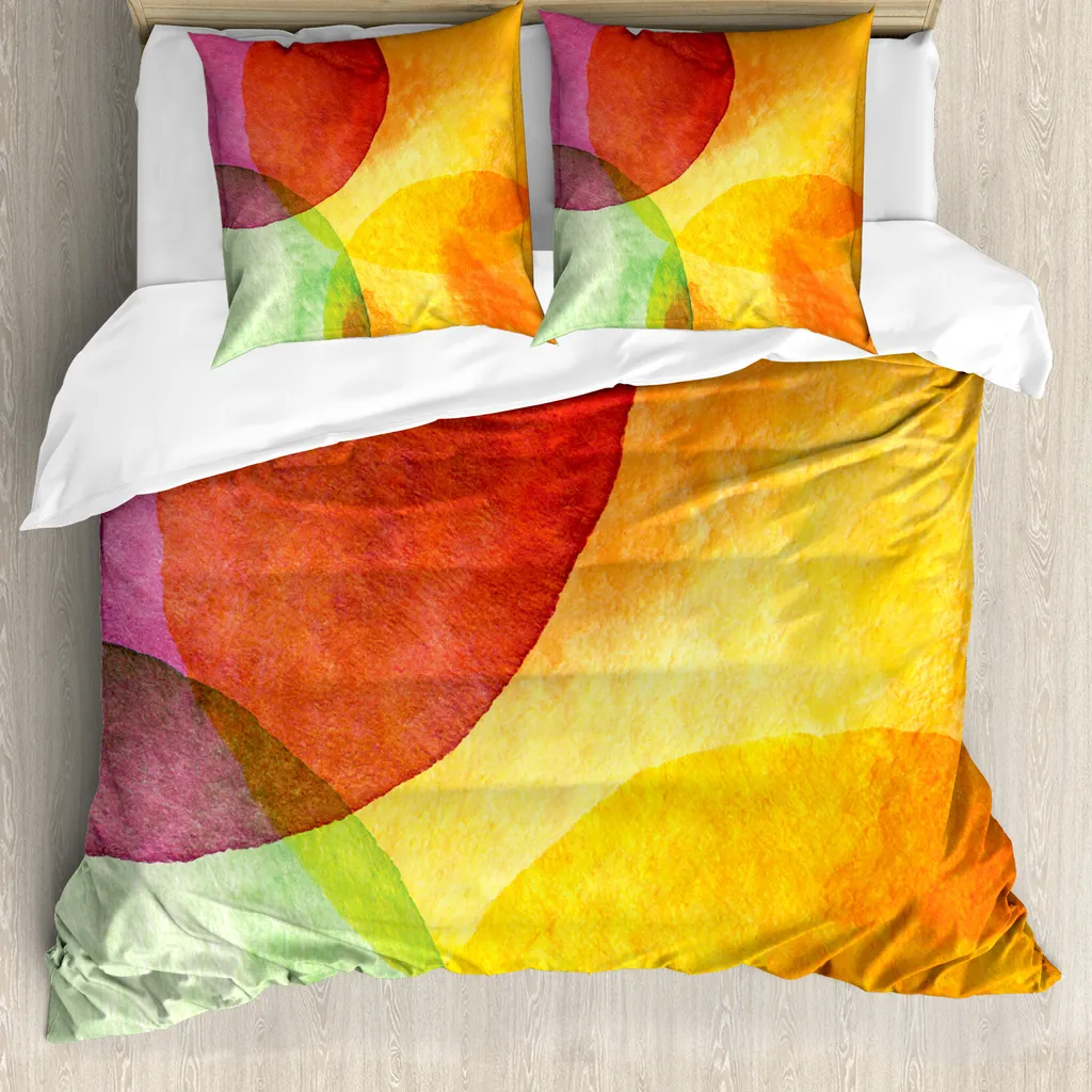 ABAKUHAUS Mirtillo Federe Cuscini Set di 2, Piante Fiorite