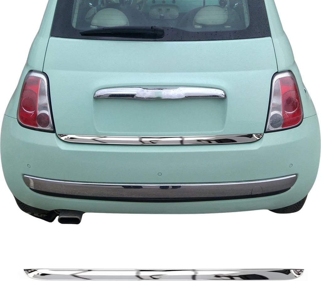 Garniture de Hayon Coffre pour Fiat 500C 2007-2015 acier Image du produit 