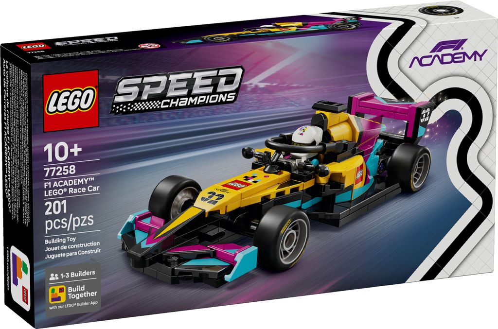 LEGO SPEED CHAMPIONS 77258 F1 ACADEMY Voiture de course Image du produit 