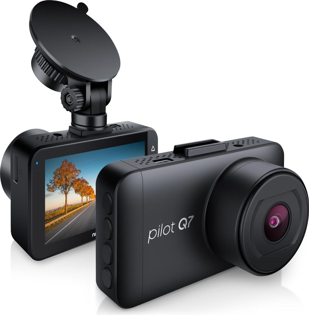 Niceboy PILOT Q7, Quad HD, 2560 x 1440 Pixel, 150°, 1/2.8", H.264, MP4, Schwarz