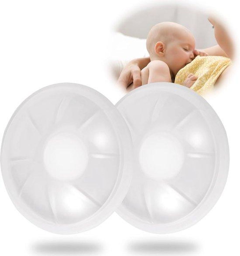 Stillhilfegerät mit lang haltbaren Zungenfutter - Pads für die Stillzeit - 2 Einheiten