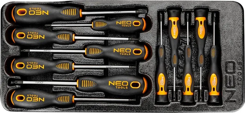 Kit Tournevis PZ et TX pour Montage Meuble et Électronique - Set 12 Pièces