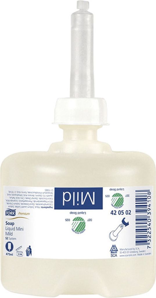 Tork® 420502 Prémiové tekuté mydlo Mild for System S2 - Obrázok produktu 