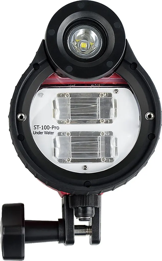 Éclairage flash stroboscopique ST100 Pro pour caisson étanche de plongée