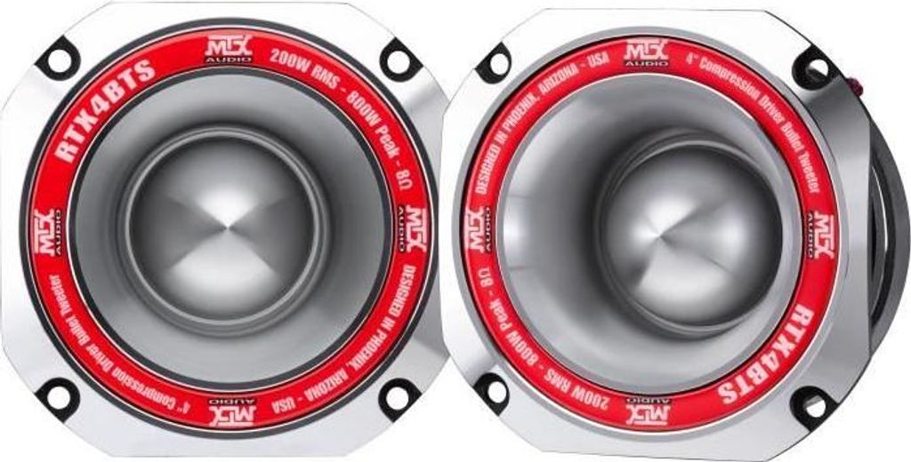 Tweeter MTX Audio RTX4BT, 10 cm, bobina da 45 mm, 200 W Immagine del prodotto 