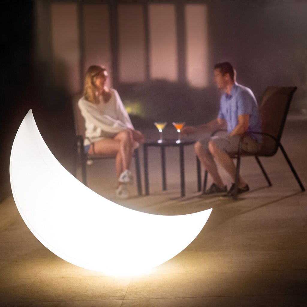 aufblasbarer Halbmond mit LED-Licht 135 x 43 cm Produktbild 19