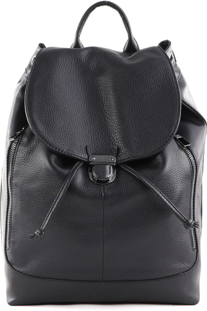 SADDLER Umbriel Sac à dos Antichoc Ordinateur Portable Cuir Noir Pro