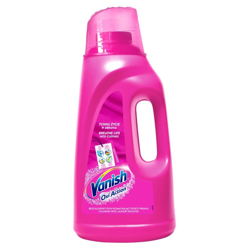 Vanish Oxi Action Odplamiacz do tkanin w płynie, 2 l
