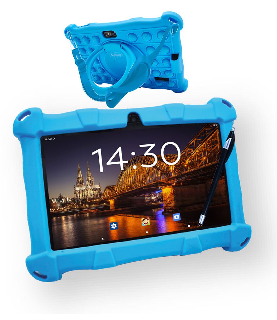 AngelTech Kindertablet SLIM - Android 13 - 3+4 GB RAM - Produktbild 
