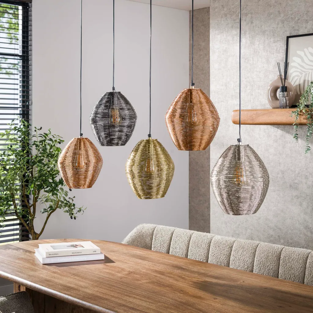 Plafonnier 118cm pour Grands Espaces : Solution Éclairage Design et Large - 4