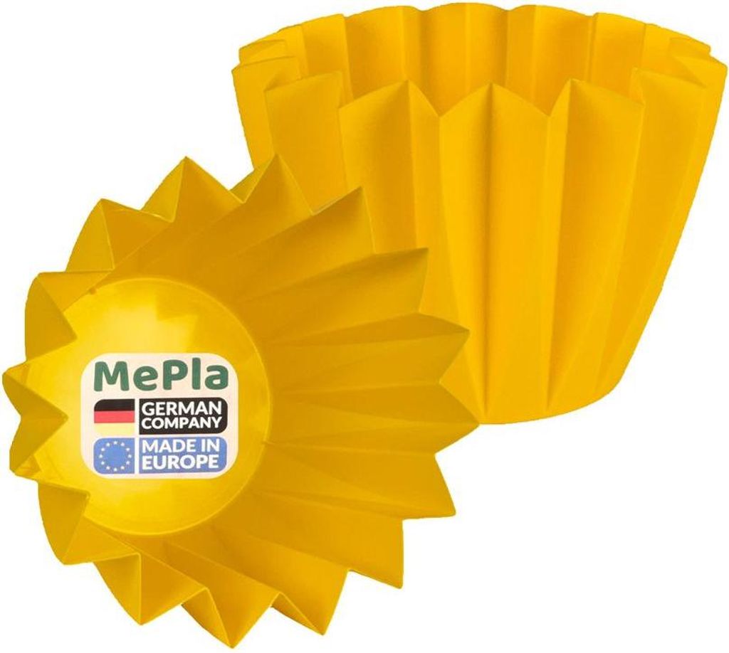 MePla - 40 Stück - Umtopf Adonis ø11 - Gelb