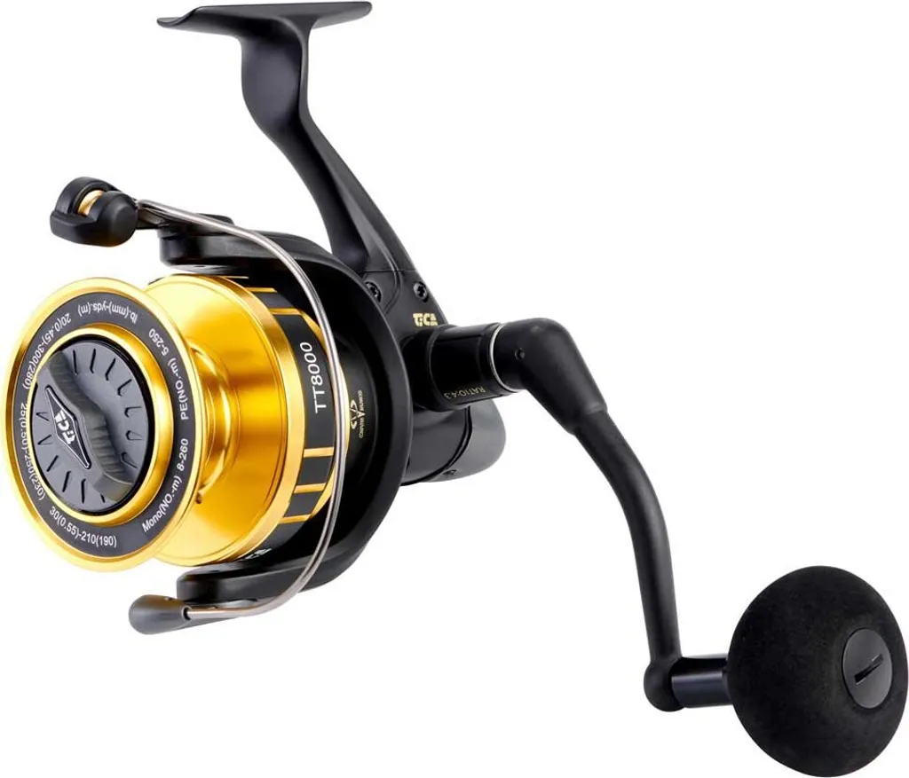 Mulinello Tica Tempest 2500 Giallo Nero: Potenza Jigging e Saltwater