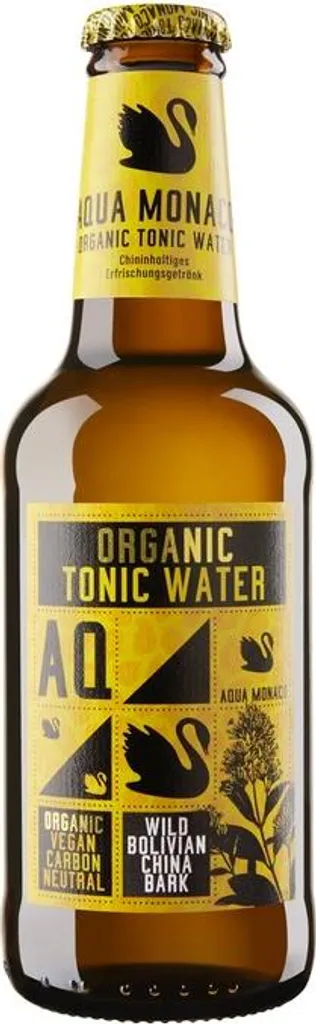 Tonic Water Bio en Pack de 18 Bouteilles de 0,23l pour Mixologie