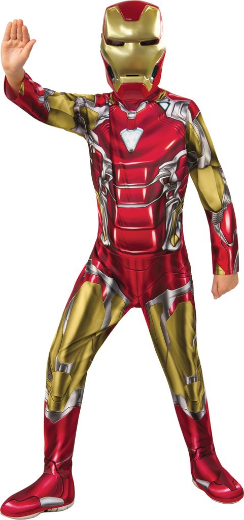 Kids Iron Man Costume From Marvel Endgame - Size S Produktbild 