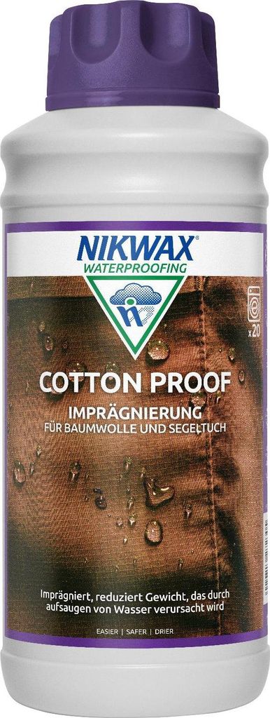 Nikwax Baumwolle Proof Baumwolle Imprägnierung Produktbild 