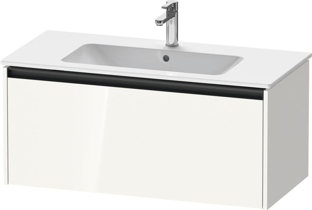 Duravit Ketho.2 Waschtischunterbau wandhängend, 1 Auszug, 1010x440x480mm, für ME by Starck 233610, K25064022220000