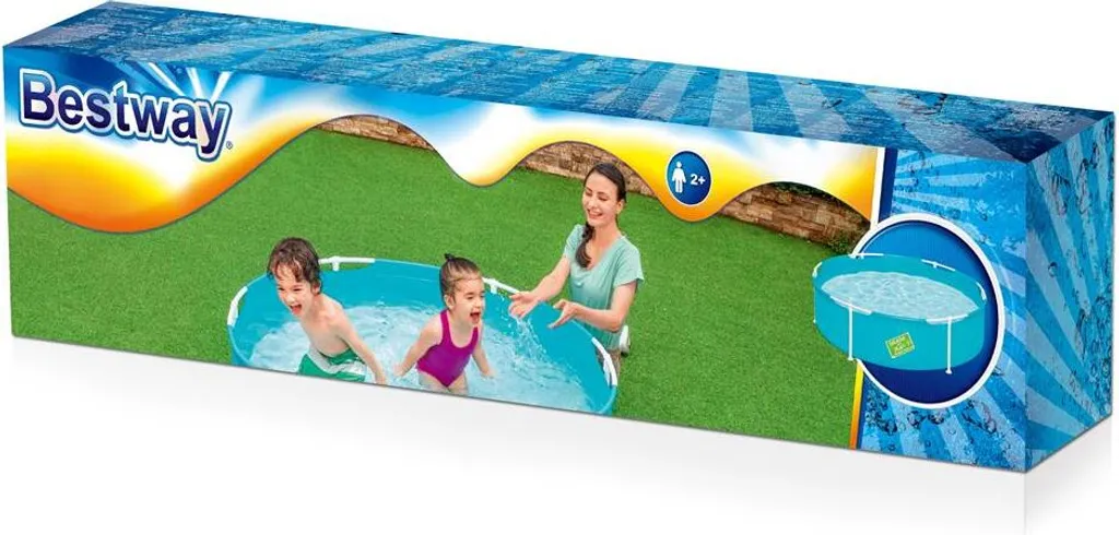 Piscine Enfant 152 cm Bestway My First Frame Pool à Structure Acier - 7