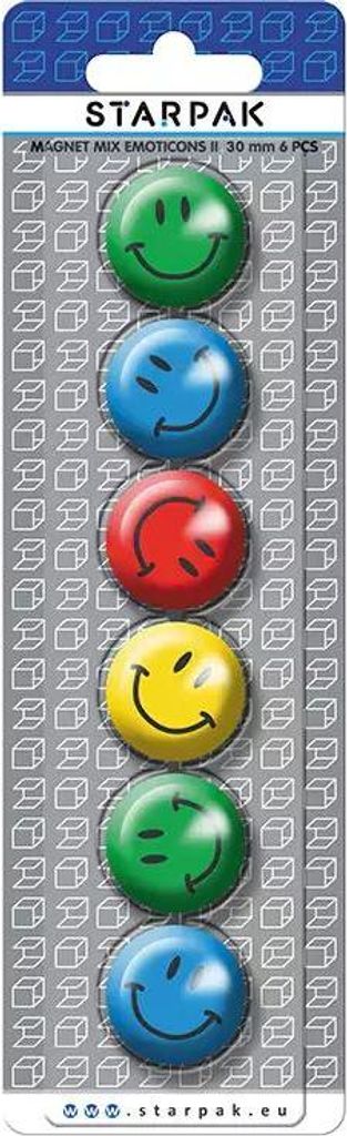 Magnet Smileys, Durchmesser 30 mm