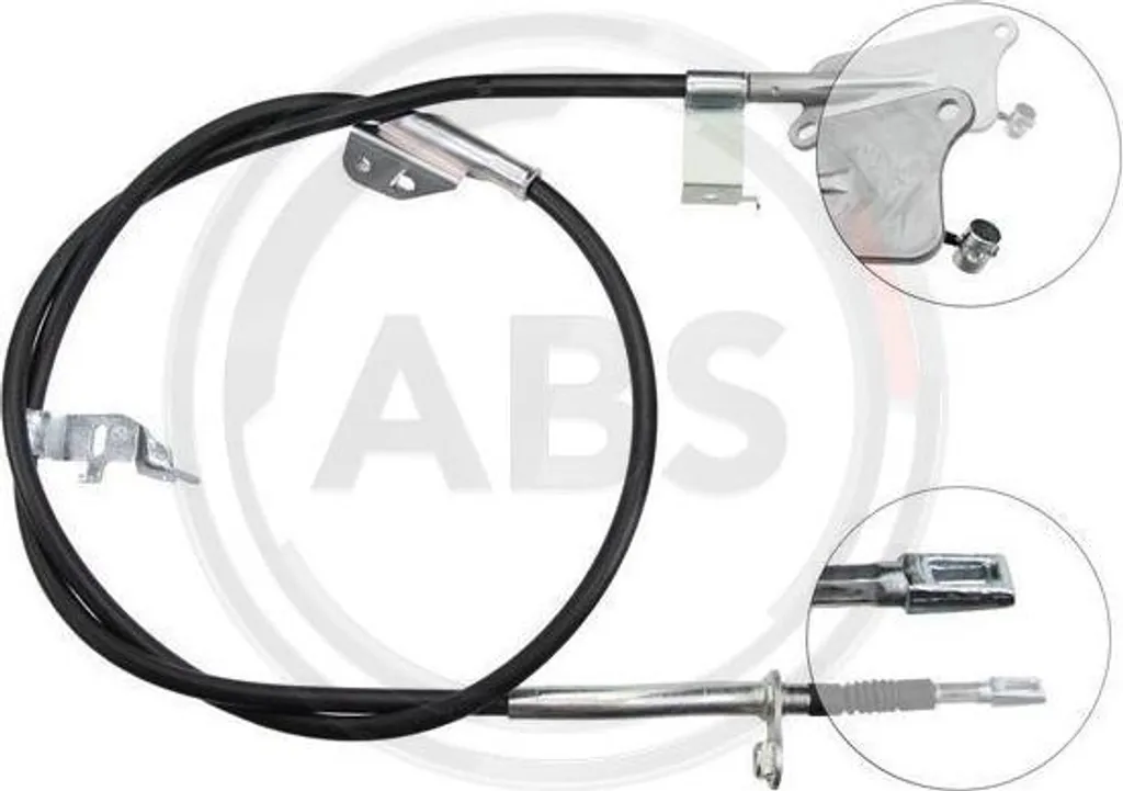Câble de frein à main A.B.S. K19818 pour Primera OE 36530AV600 - Acier