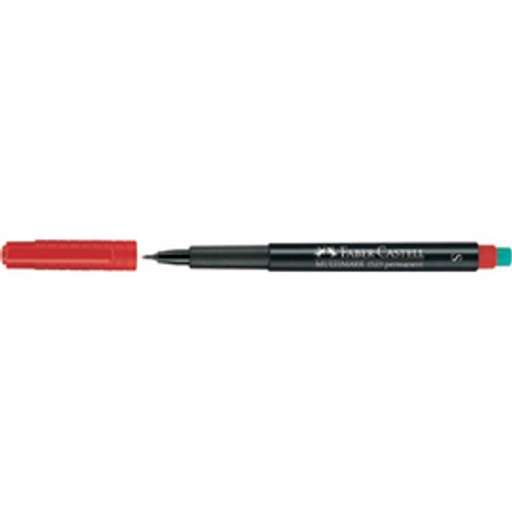 Faber-Castell 152321 Permanent-Marker Rot 1 Stück(e)