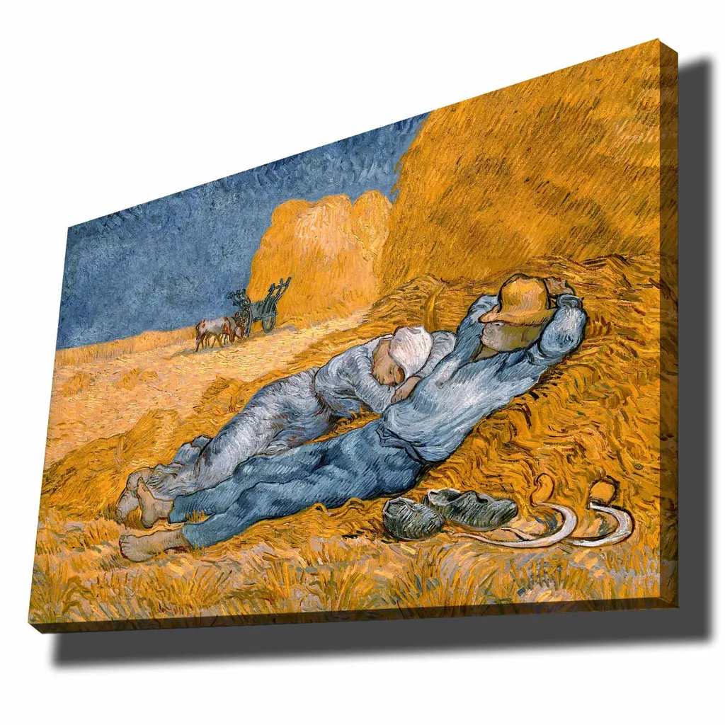 Wallity Quadro Van Gogh 70x100 cm | Tela Artistica Certificata per Salotto - 2