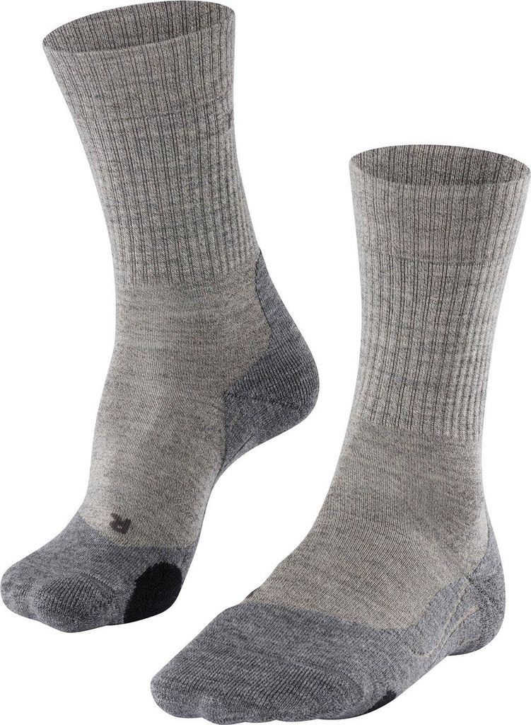 FALKE TK2 Wool 4310 kitt mouline 44-45 Produktbild 
