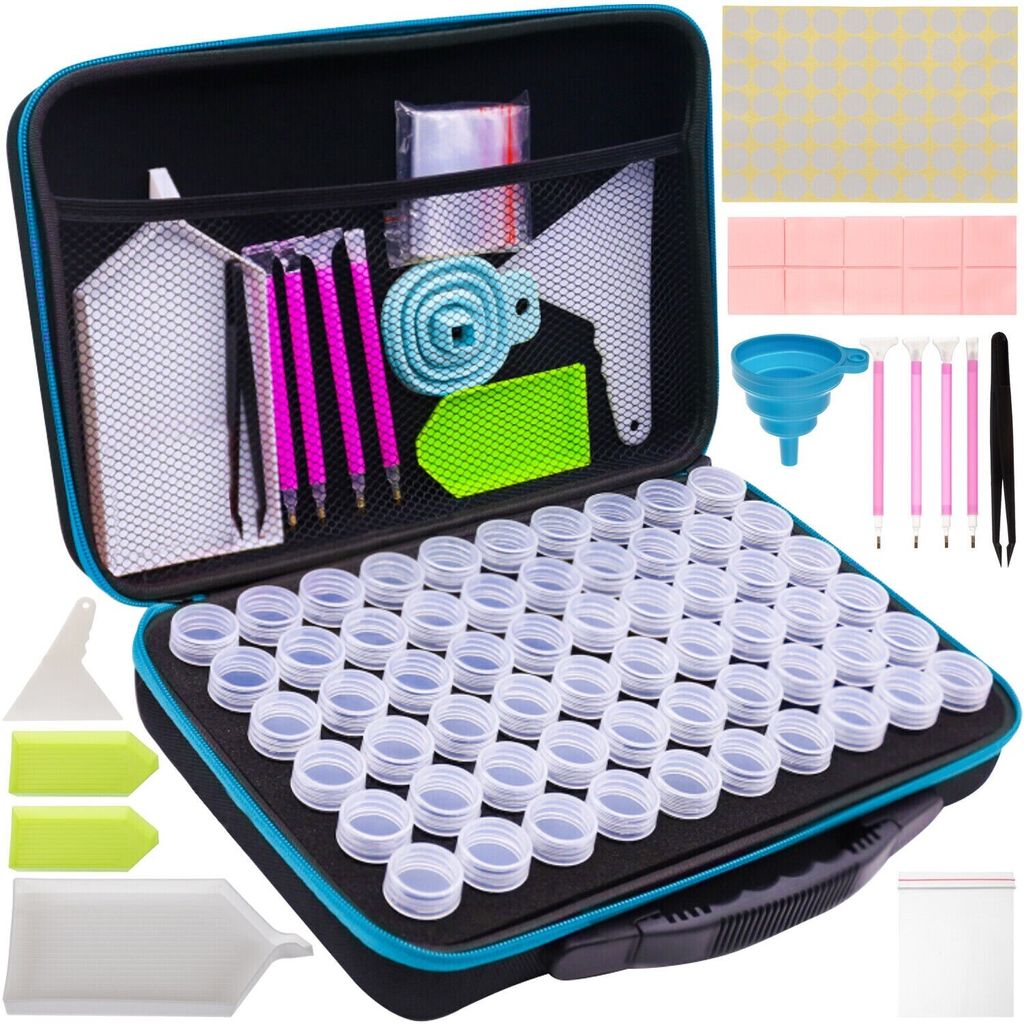 Diamond Painting Zubehör Set Werkzeug Aufbewahrungsbox Produktbild 