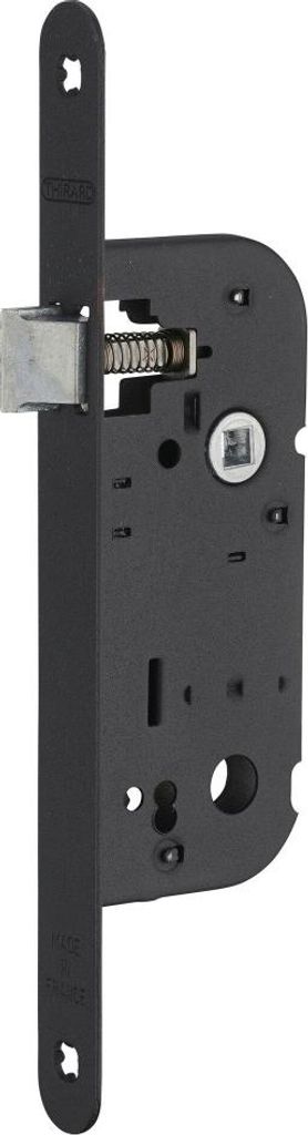 Wendeschloss, Dornmaß 40 x 70 mm, Hebelgriff, schwarze Produktbild 