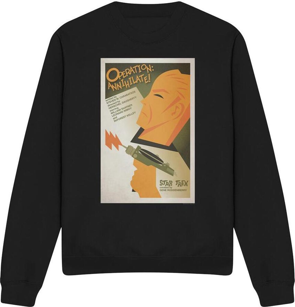 Star Trek - "The Original Series Episode 29" Sweatshirt für Herren/Damen Uni TV11565 (M) (Schwarz)