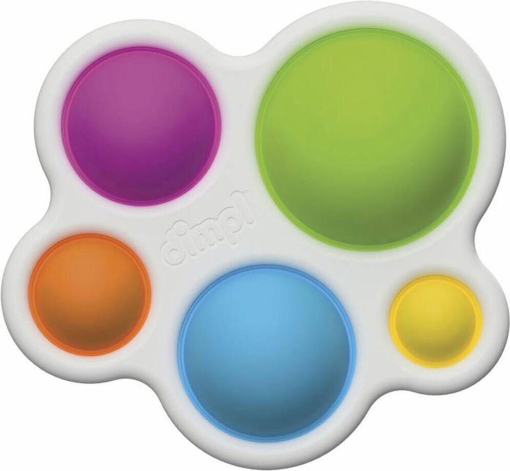 Fat Brain Toy Co. dimpl, 0,8 Jahr(e), ABS, Silikon, Blau, Produktbild 