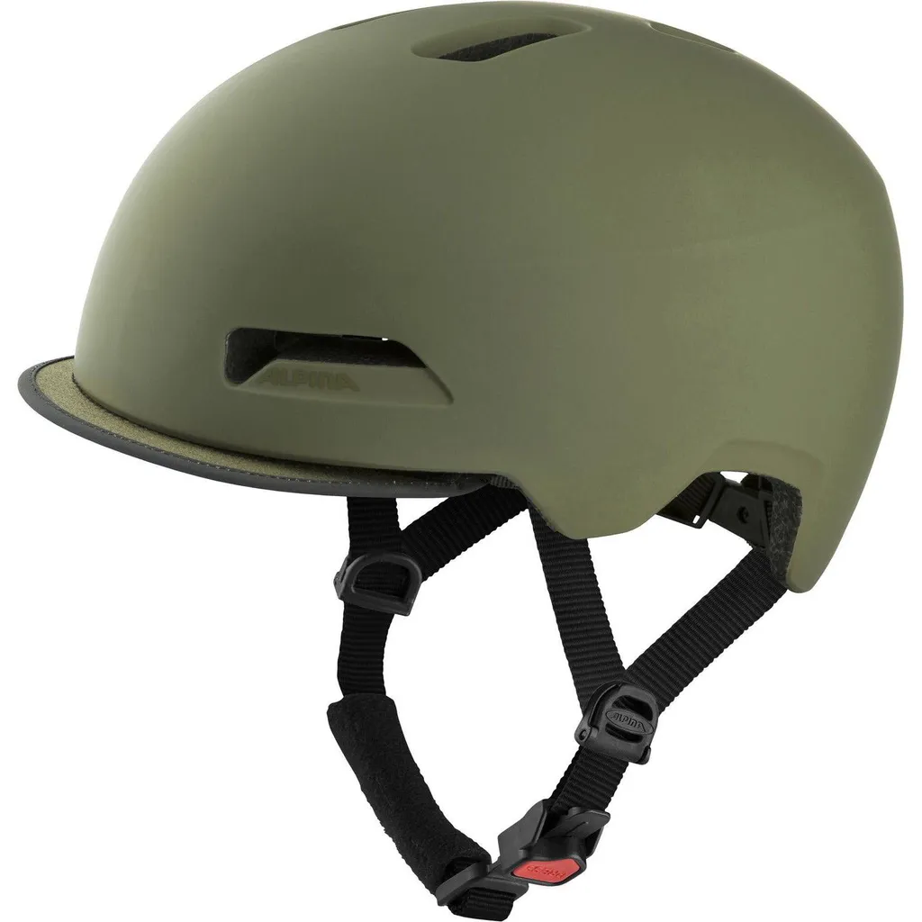 Casque Vélo Urbain Éclairé Alpina Brooklyn Confortable Taille 57-62cm