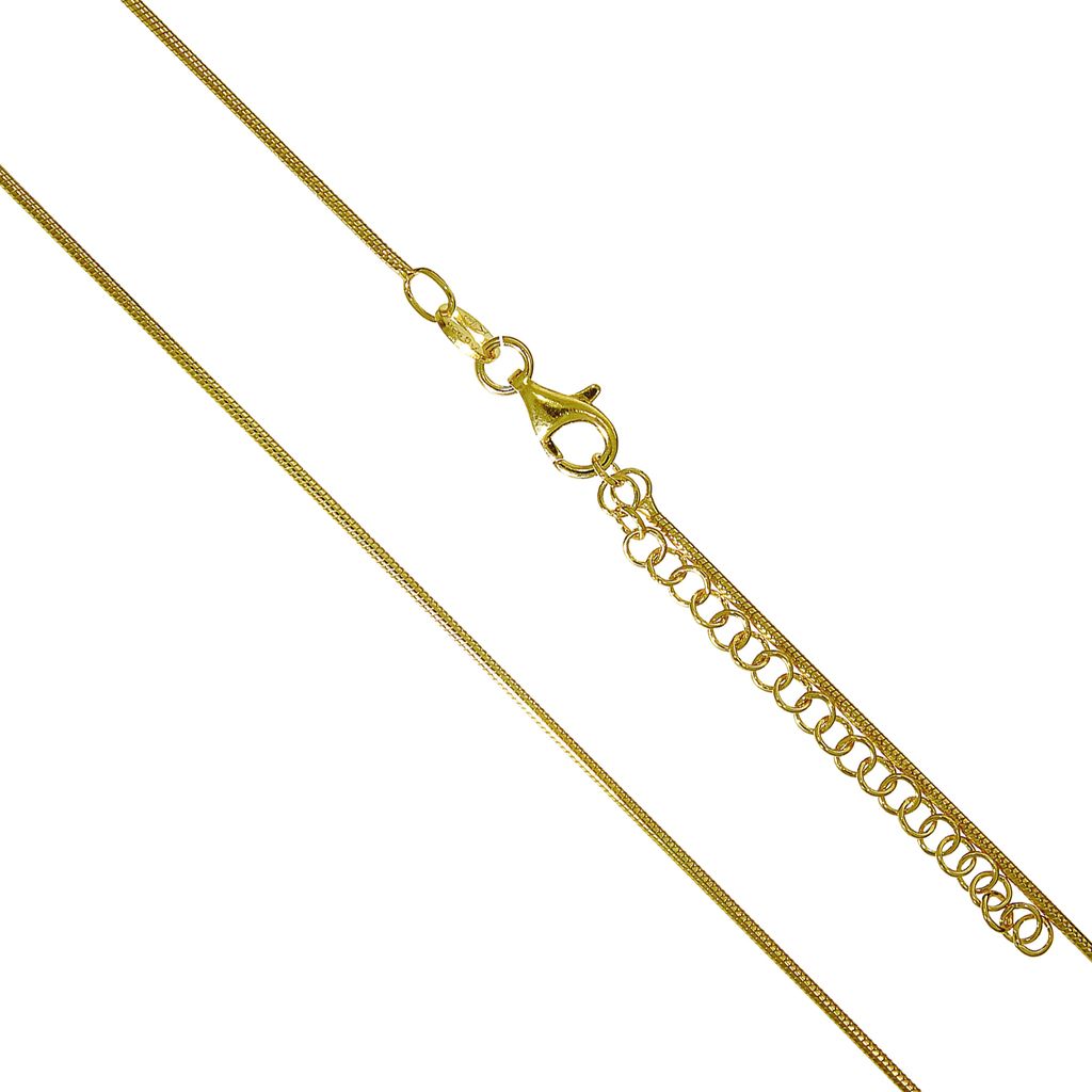 F Collier 925/- Sterling Silber 42cm gelb 025250064V1 Produktbild 