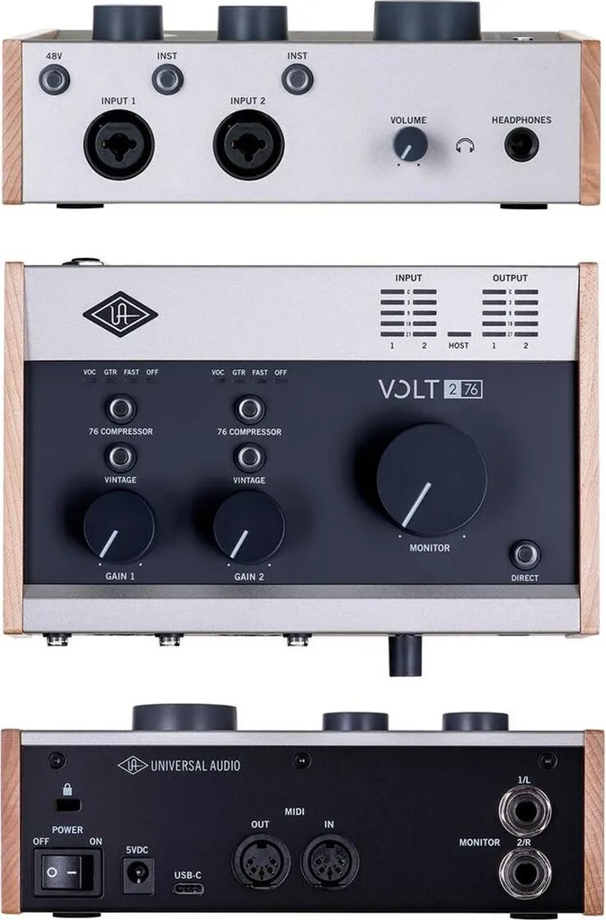 Volt 276 Universal Audio avec Préampli Vintage et Compresseur 76 - 6