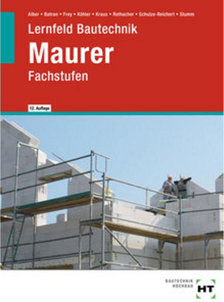 Lernfeld Bautechnik Maurer Produktbild 