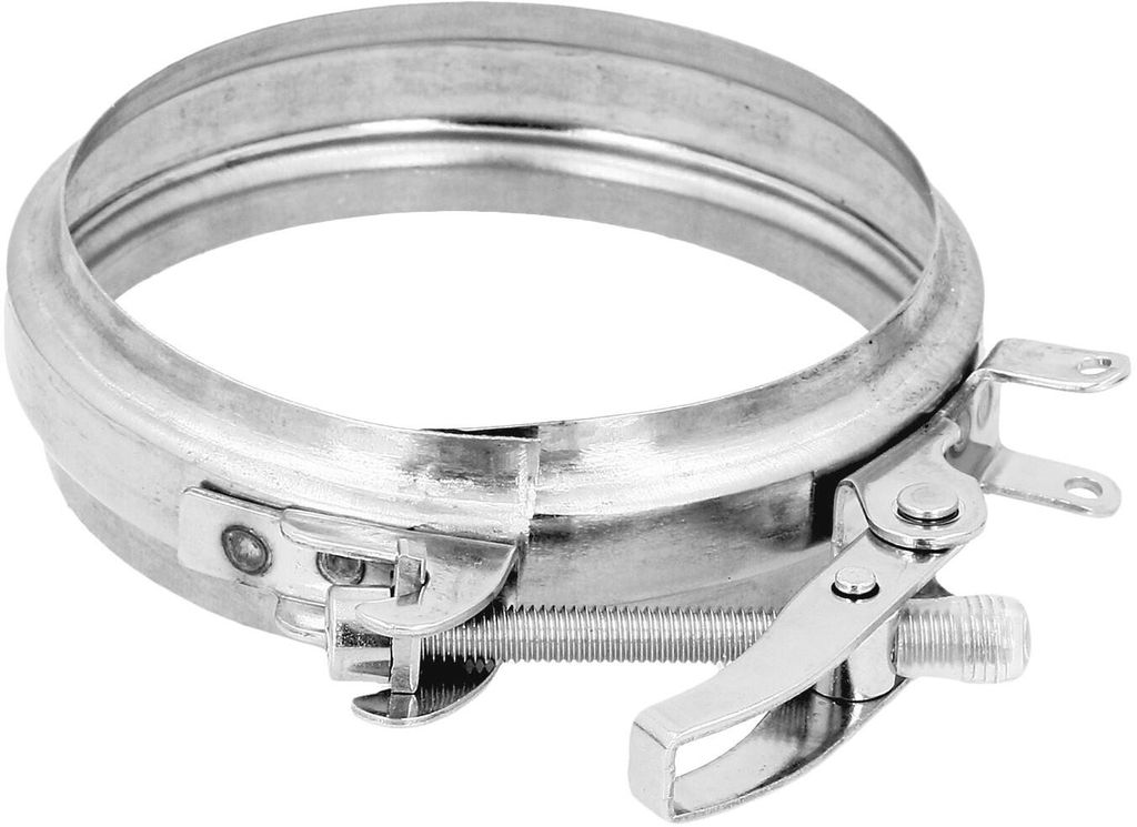 LAS Klemmband Ø 100/150 mm Edelstahl Abgasrohr Produktbild 