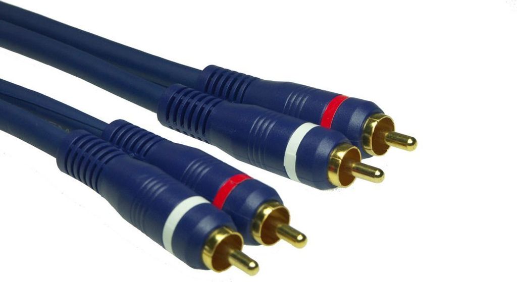 Premium Stereo Cinchkabel, Länge: 5m, Good Connections
