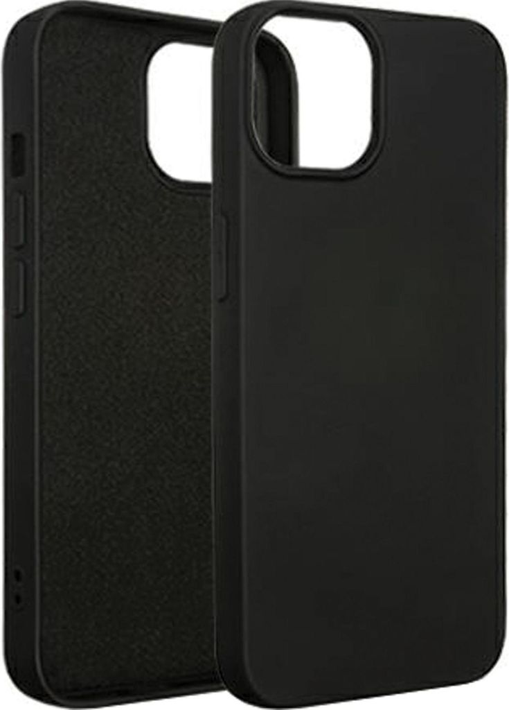 Beline Silikonhülle iPhone 15 6,1" schwarz/schwarz Schutzhülle