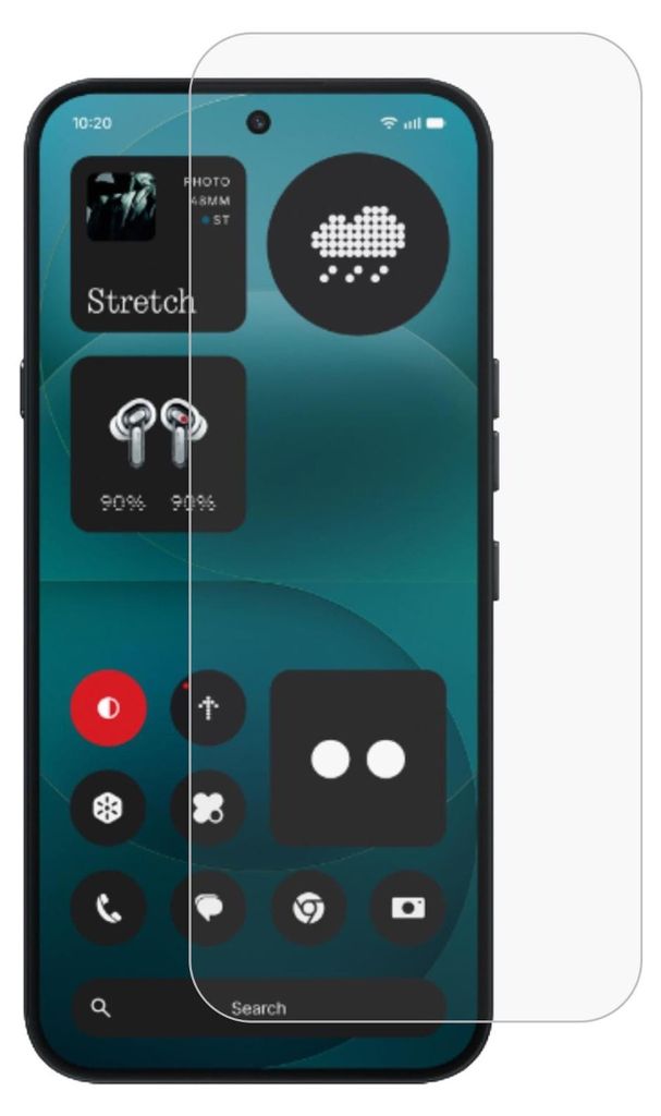 Schutzglas Displayschutz für Nothing Phone 4a Pro 9H Hartglas Anti Kratzer HD