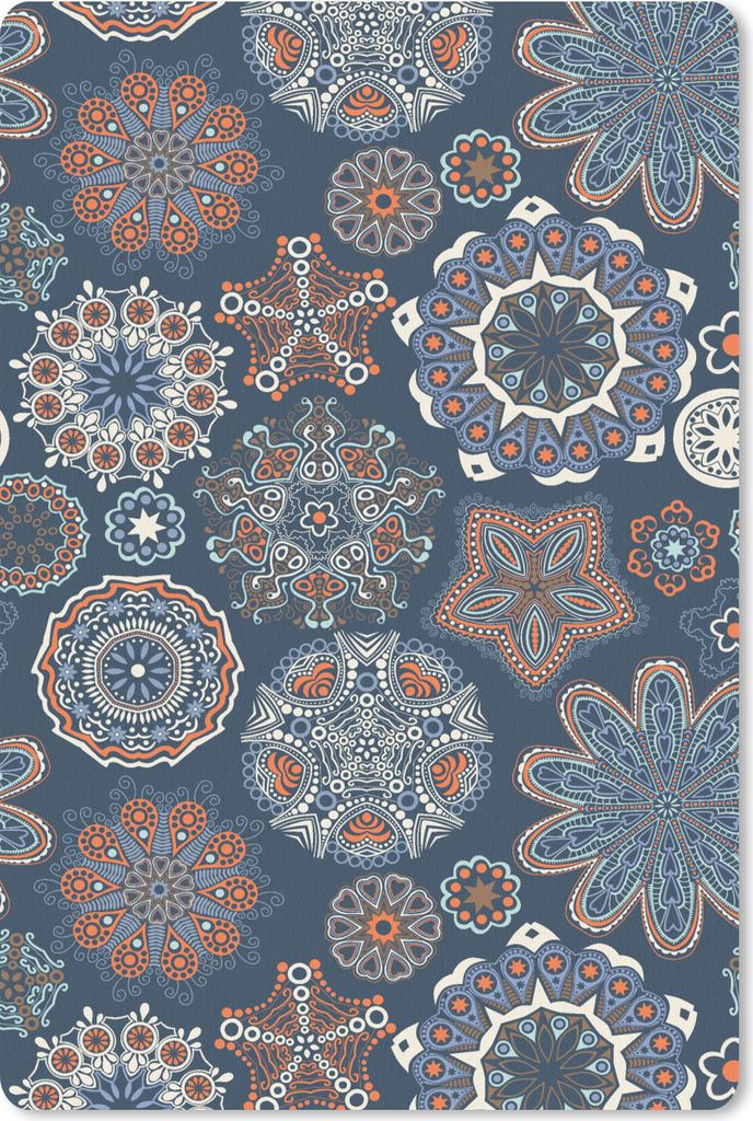 MuchoWow Mauspad Mousepad Muster - Ornamente - Dekoration 40x60 cm - Mousepads - Maus Mat - Pad - Mausunterlage - Schreibtisch Accesoire
