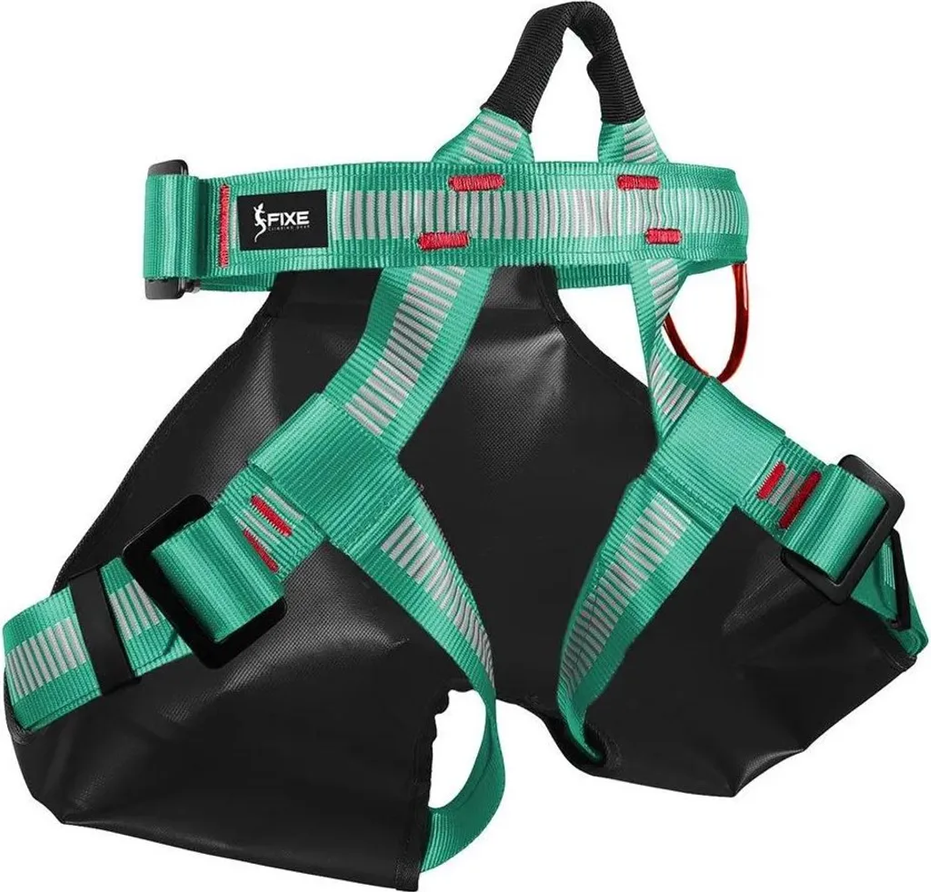 Fixe Climbing Imbracatura Canyoning Verde - Taglia Unica Alta Resistenza