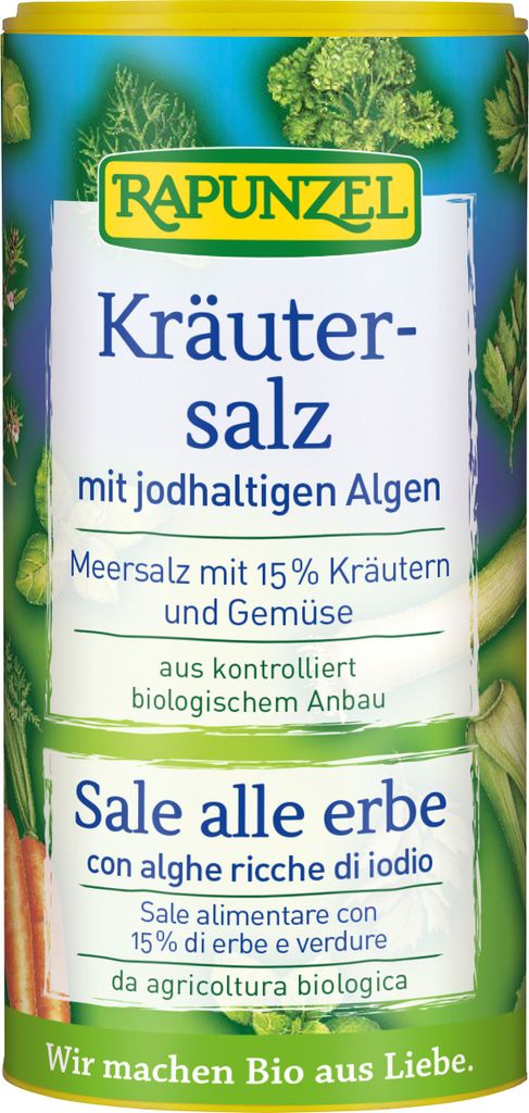 Rapunzel - Kräutersalz jodiert - 125g