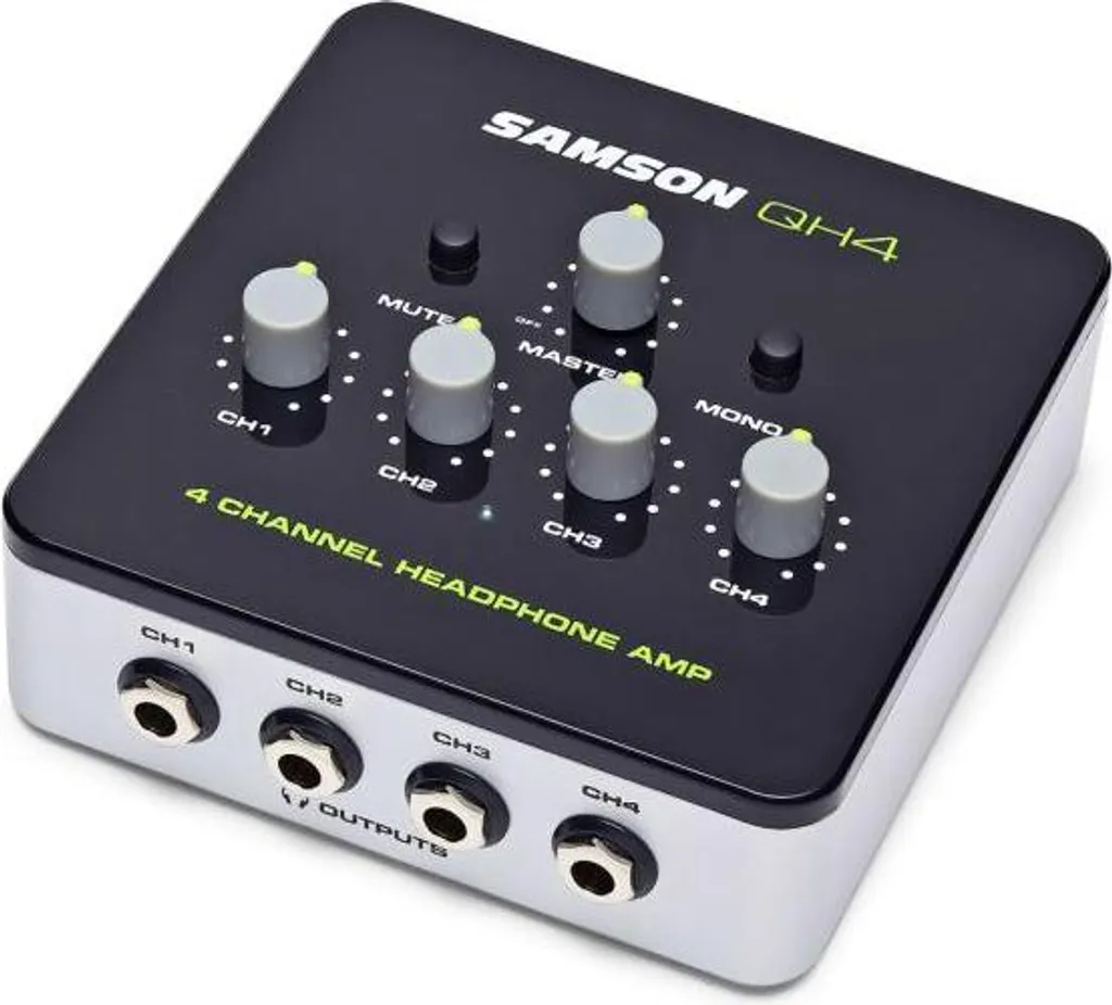 Samson QH4 Solution pour Gérer 4 Casques sans Perte de Volume Audio