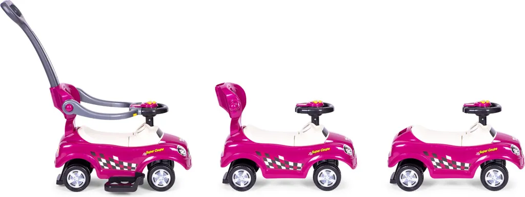 Poussette à roues pivotantes et guidon sonore interactive Modèle C1 - 3