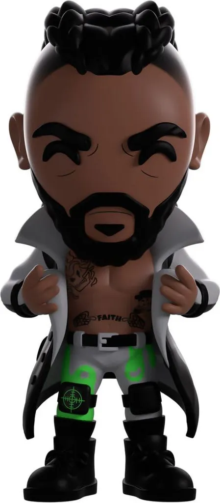 Complétez votre Collection AEW : Figurine Swerve Strickland Vinyle 12 cm