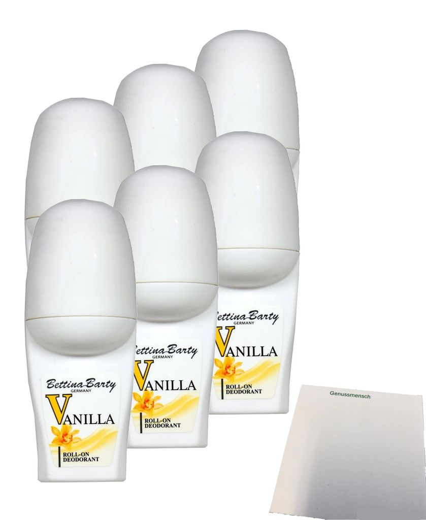 Bettina Barty Vanilla Roll-On VPE (6x50ml Flasche) + usy Produktbild 