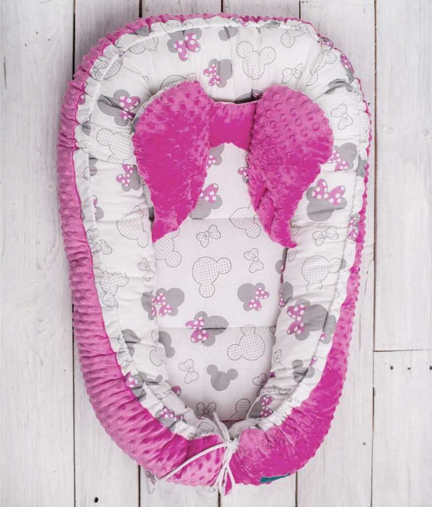 Babynest Minky Belisima rosa