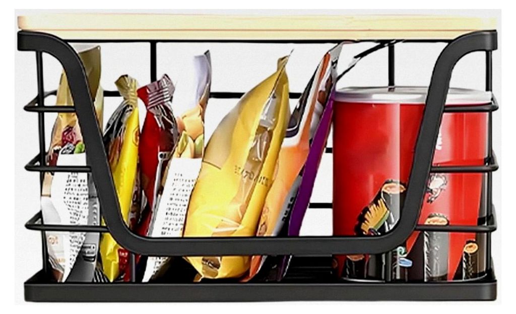 Müllbeutelhalter, Robuster Wandorganizer mit Spender | Stapelbarer Wandorganizer für Küche, Schlafzimmer, Waschraum, Speisekammer